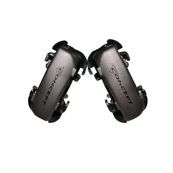 Concept Double-Sided SPD Clipless MTB Pedals Adjustable Aluminum Chromoly 9/16" - Picture 8 of 10